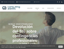 Tablet Screenshot of consulting-alaves.com